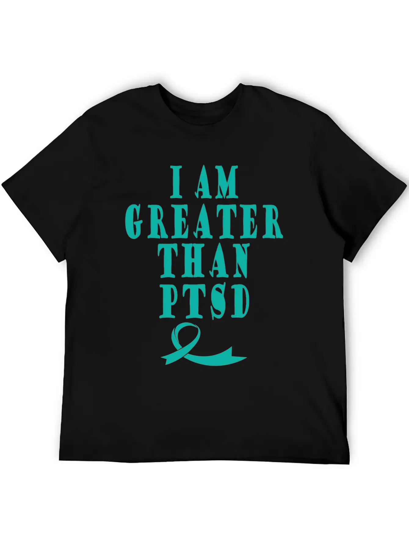 PTSD Awareness Breathable Soft Cotton T-Shirt – Timeless Casual Look