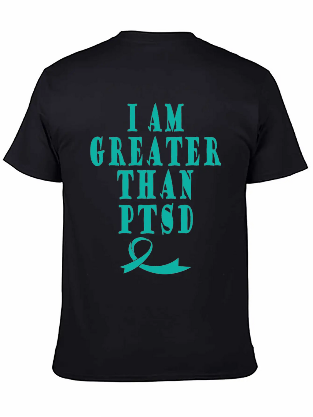 PTSD Awareness Breathable Soft Cotton T-Shirt – Timeless Casual Look