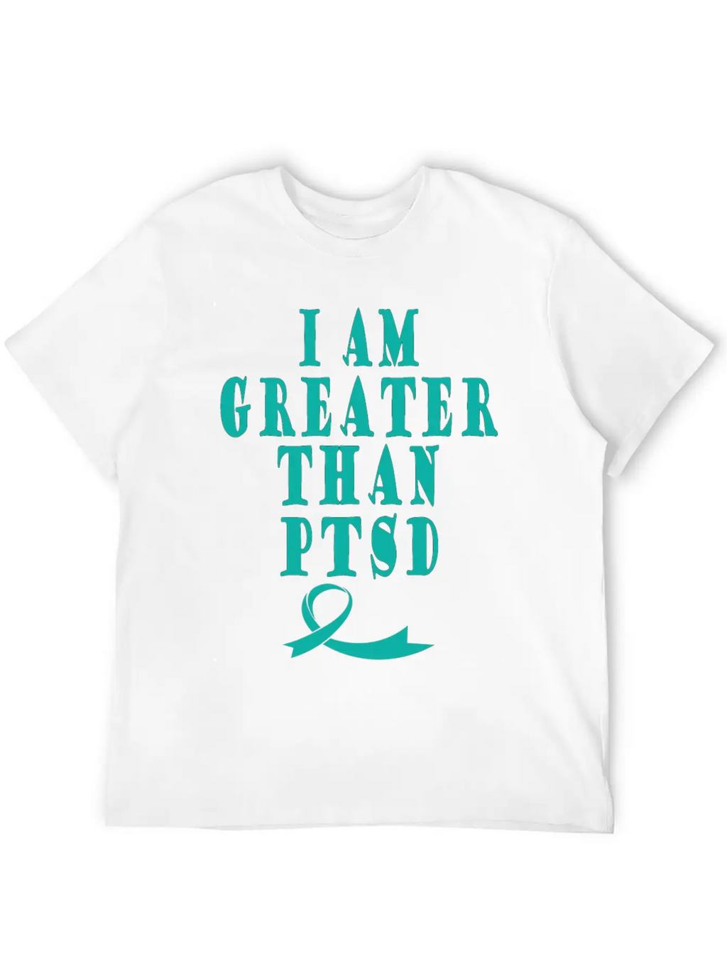 PTSD Awareness Breathable Soft Cotton T-Shirt – Timeless Casual Look