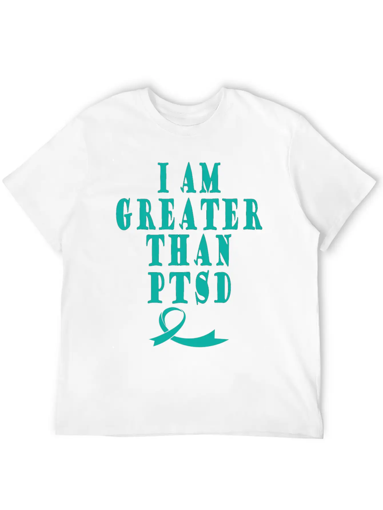 PTSD Awareness Breathable Soft Cotton T-Shirt – Timeless Casual Look