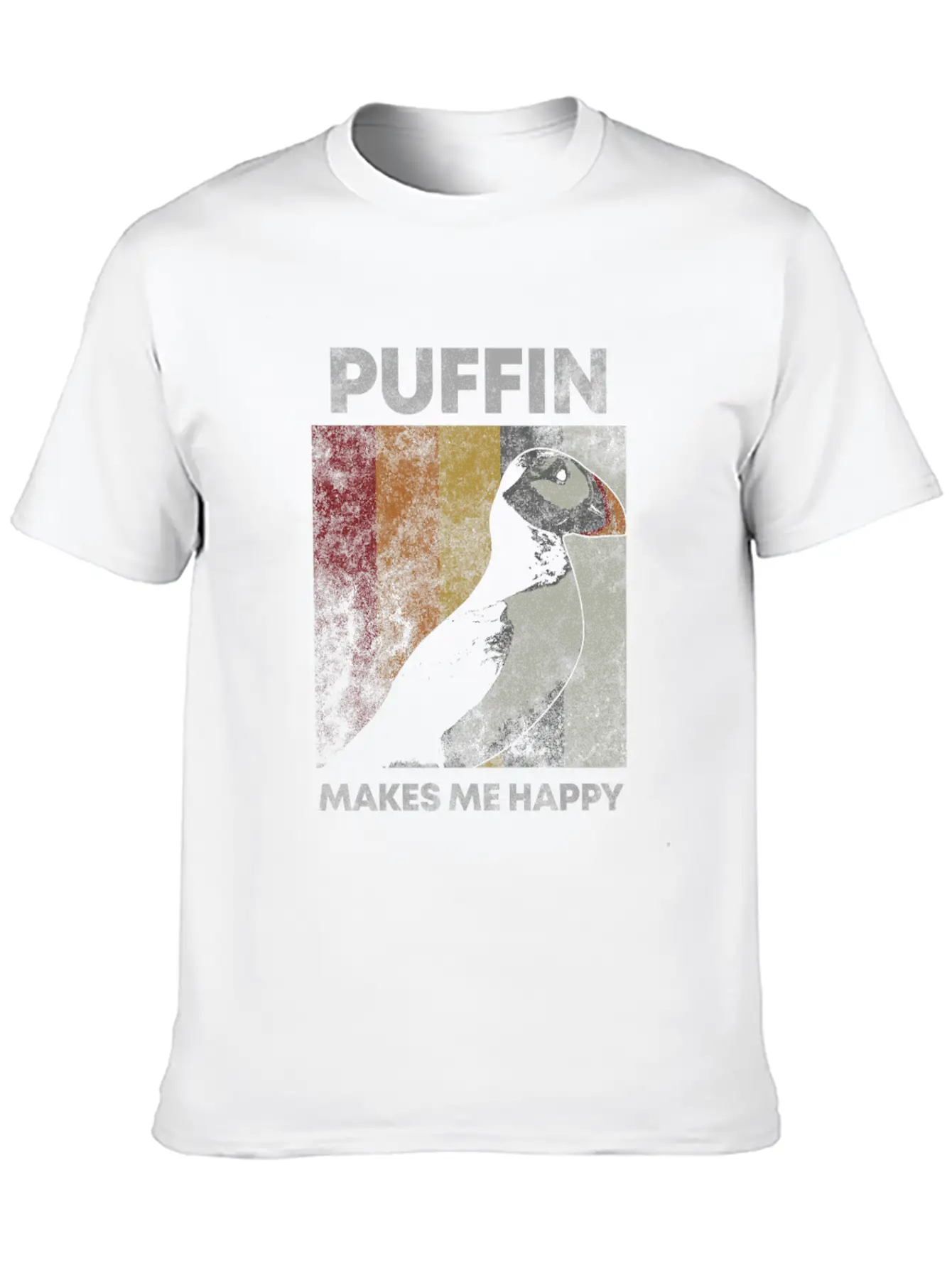 Puffin Iceland Parrot Diver Bird North Gift Timeless Short Sleeve Tee – Comfy And Minimalist Design
