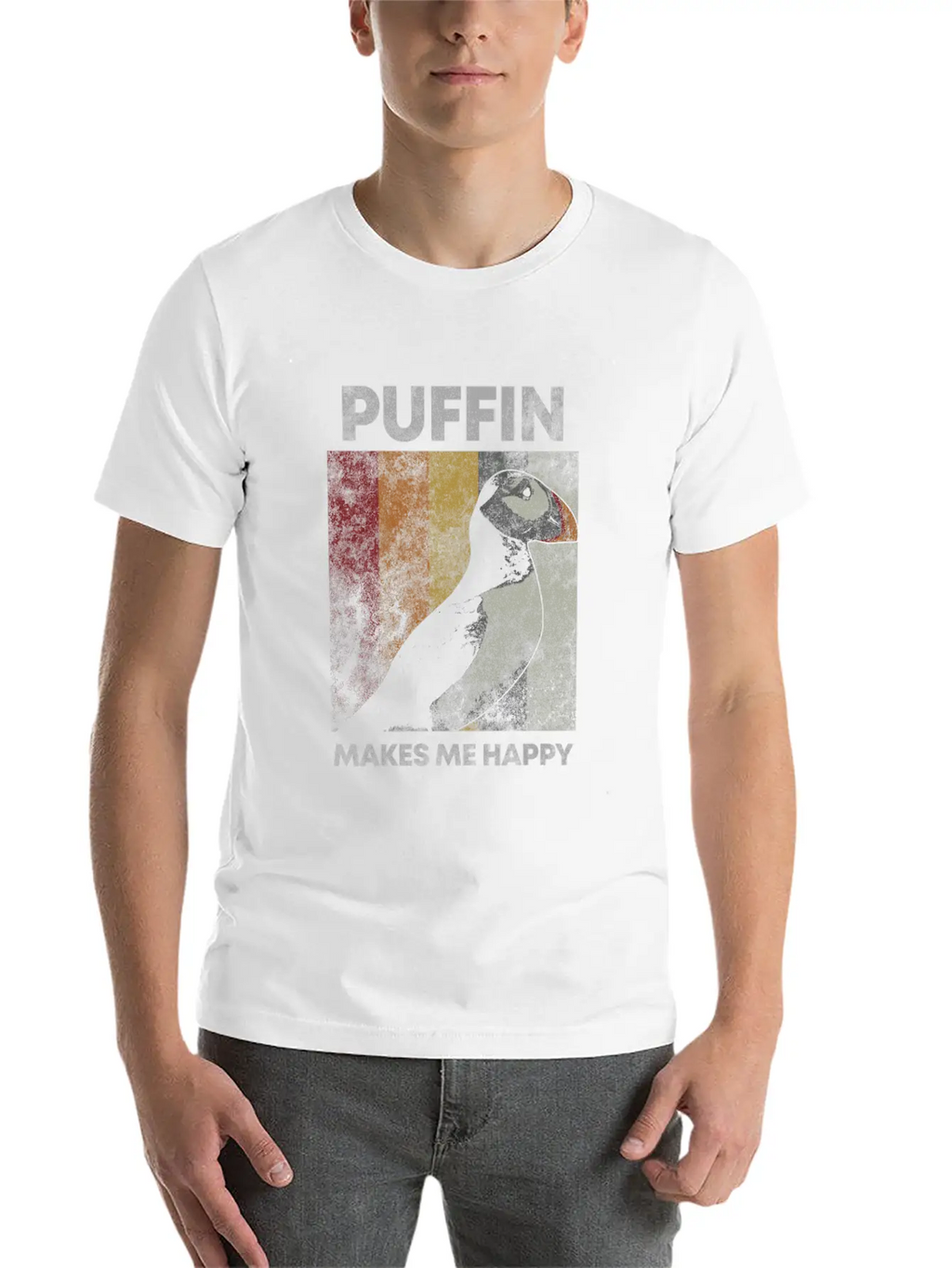Puffin Iceland Parrot Diver Bird North Gift Timeless Short Sleeve Tee – Comfy And Minimalist Design