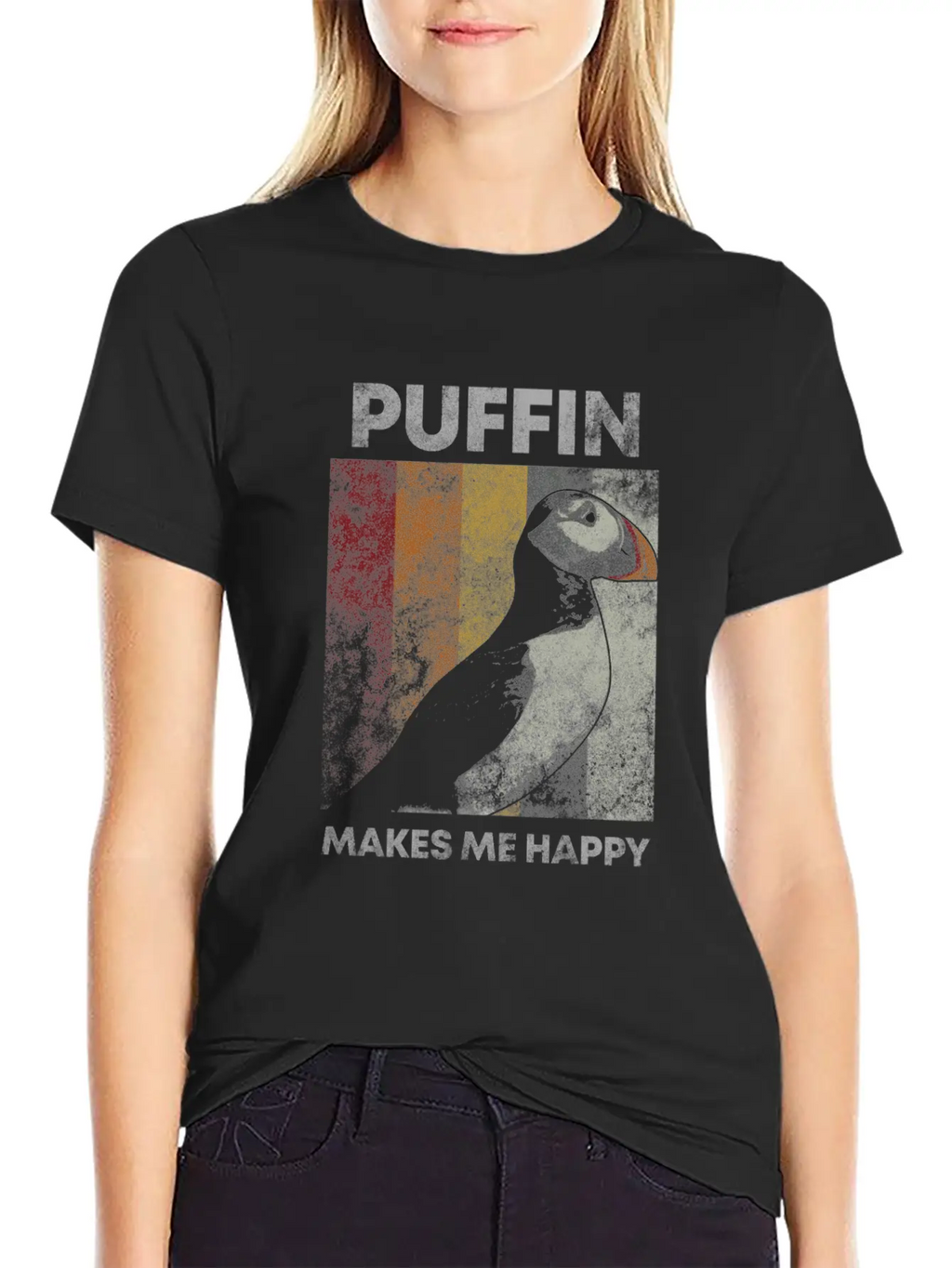 Puffin Iceland Parrot Diver Bird North Gift Timeless Short Sleeve Tee – Comfy And Minimalist Design