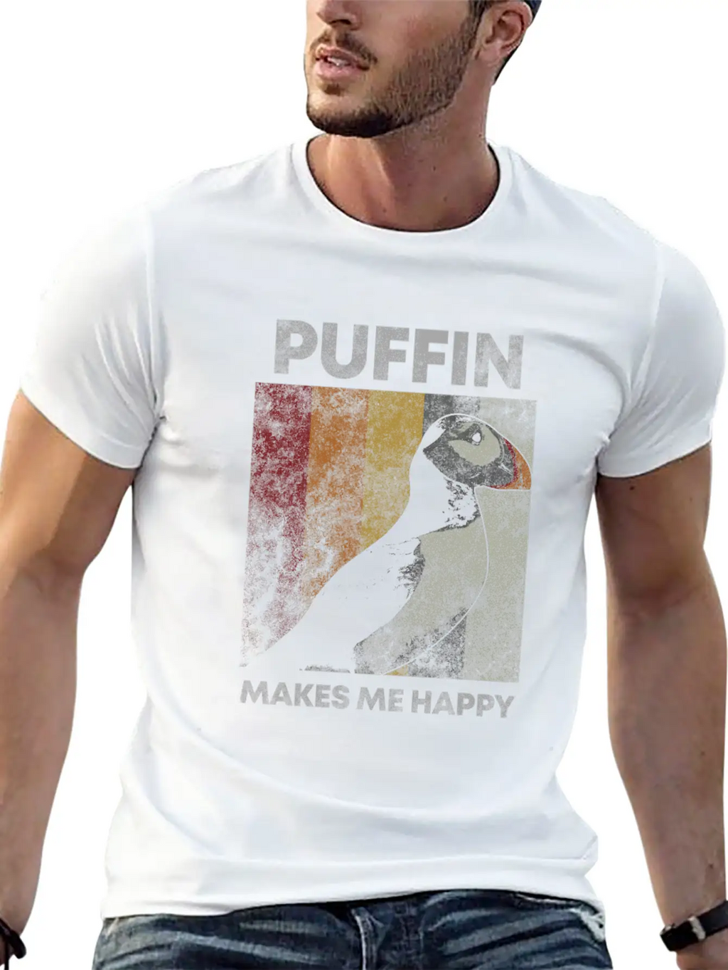 Puffin Iceland Parrot Diver Bird North Gift Timeless Short Sleeve Tee – Comfy And Minimalist Design