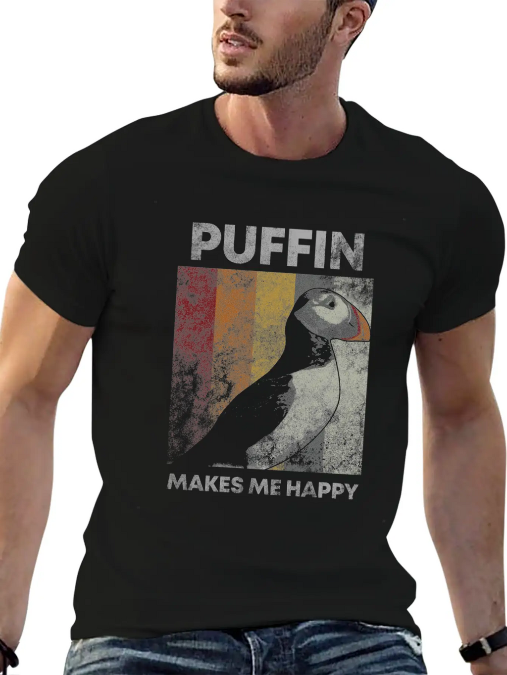 Puffin Iceland Parrot Diver Bird North Gift Timeless Short Sleeve Tee – Comfy And Minimalist Design