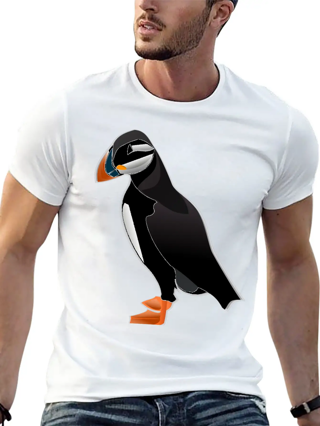 Puffin Relaxed Everyday Tee – Lightweight And Durable Cotton