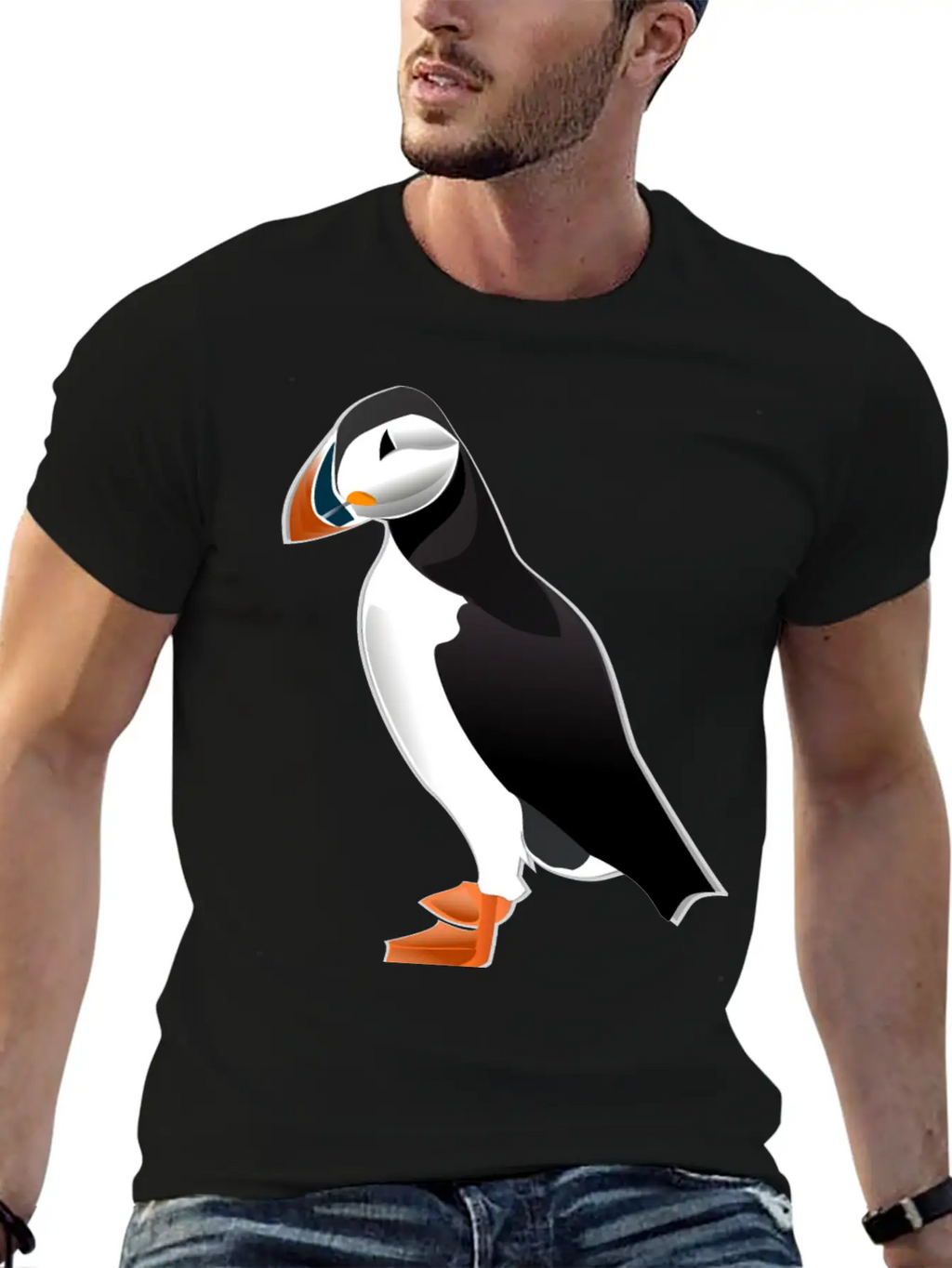 Puffin Relaxed Everyday Tee – Lightweight And Durable Cotton