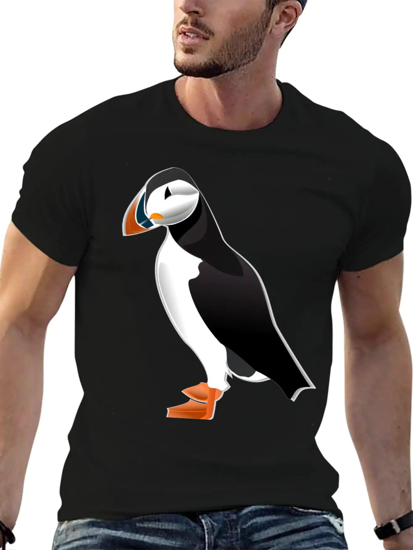 Puffin Relaxed Everyday Tee – Lightweight And Durable Cotton