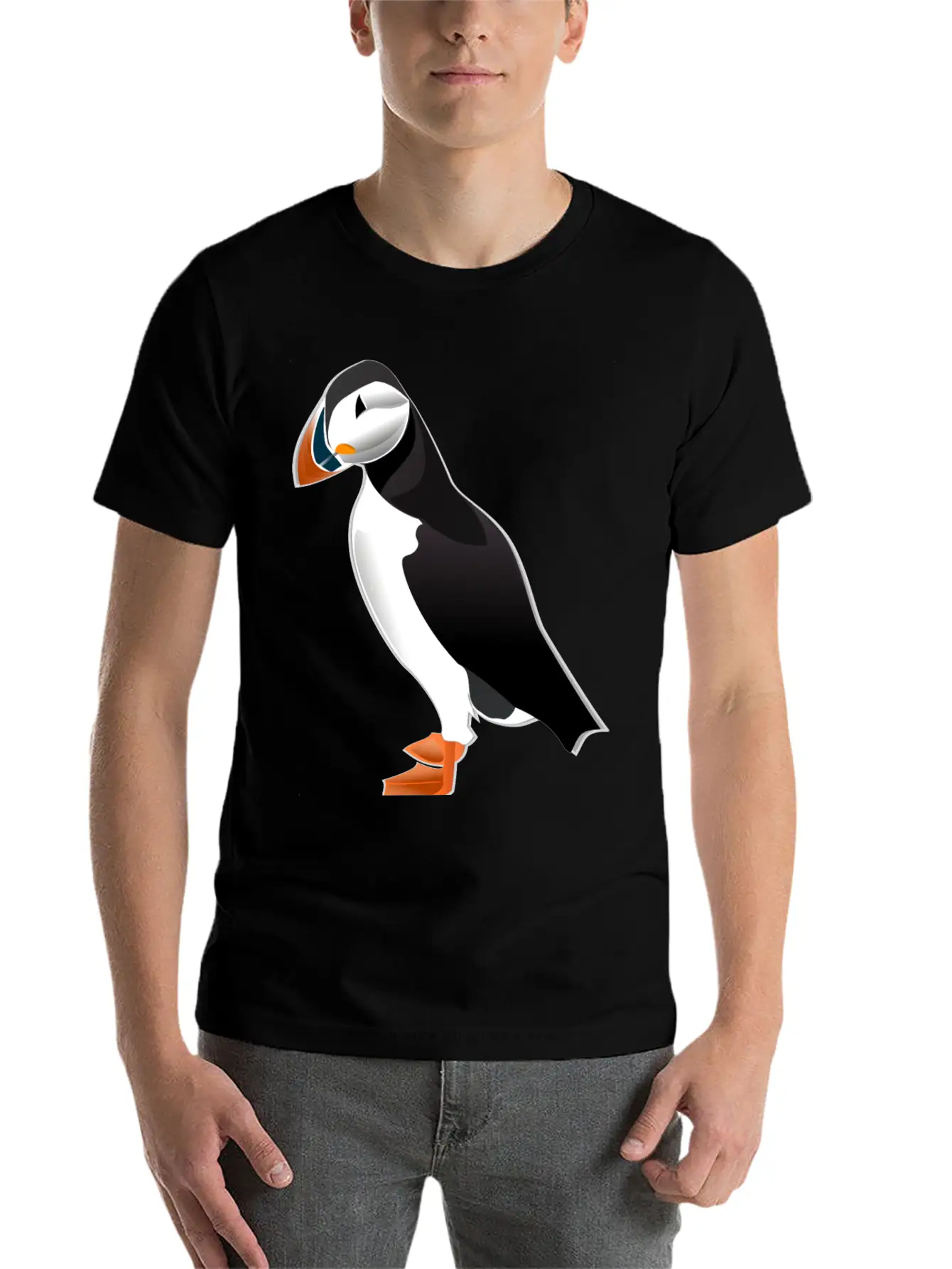 Puffin Relaxed Everyday Tee – Lightweight And Durable Cotton
