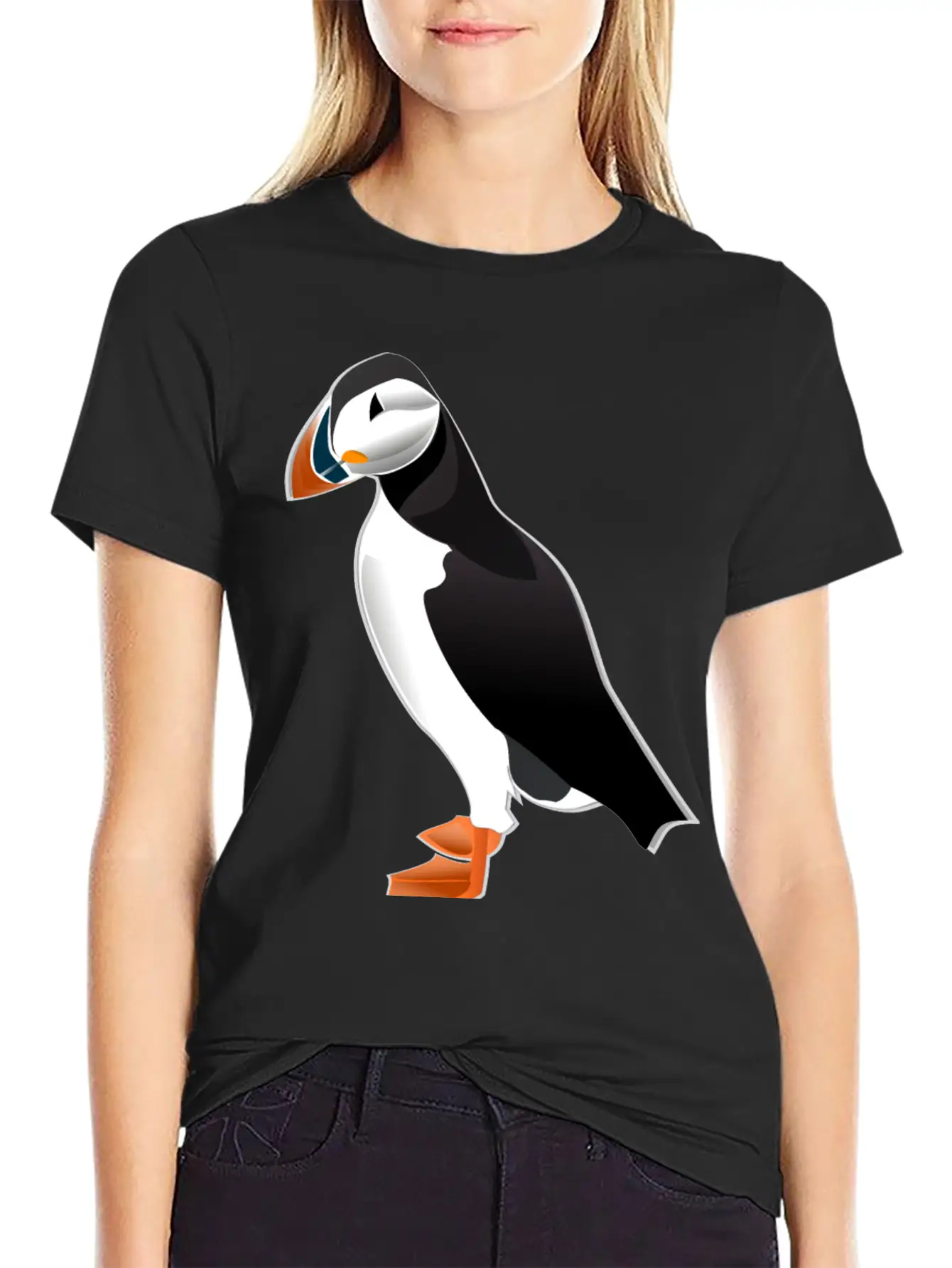 Puffin Relaxed Everyday Tee – Lightweight And Durable Cotton