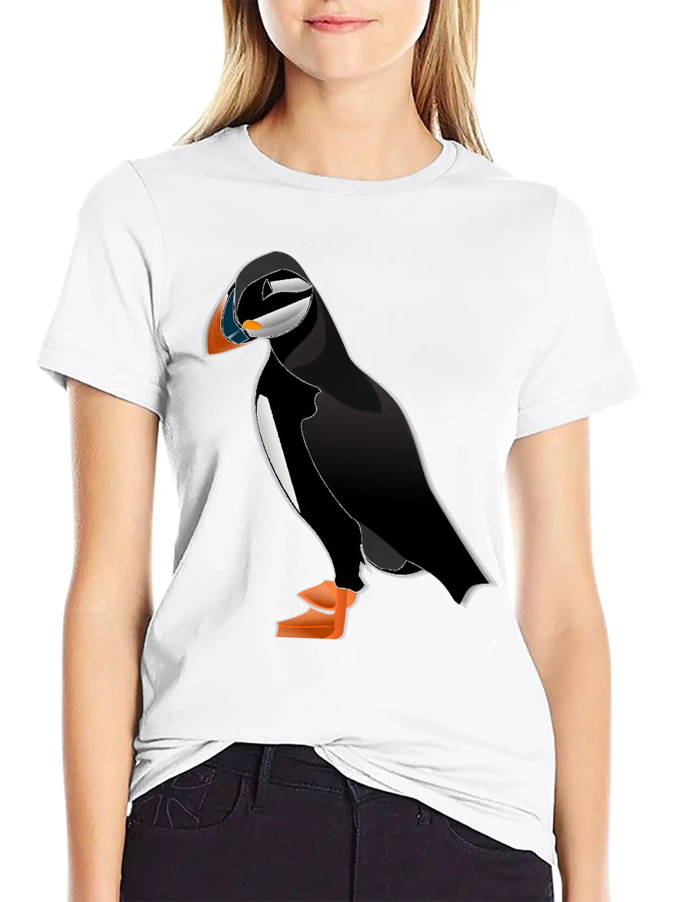 Puffin Relaxed Everyday Tee – Lightweight And Durable Cotton