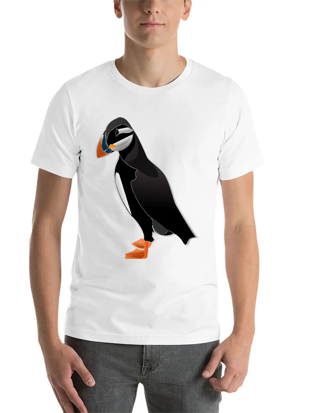 Puffin Relaxed Everyday Tee – Lightweight And Durable Cotton