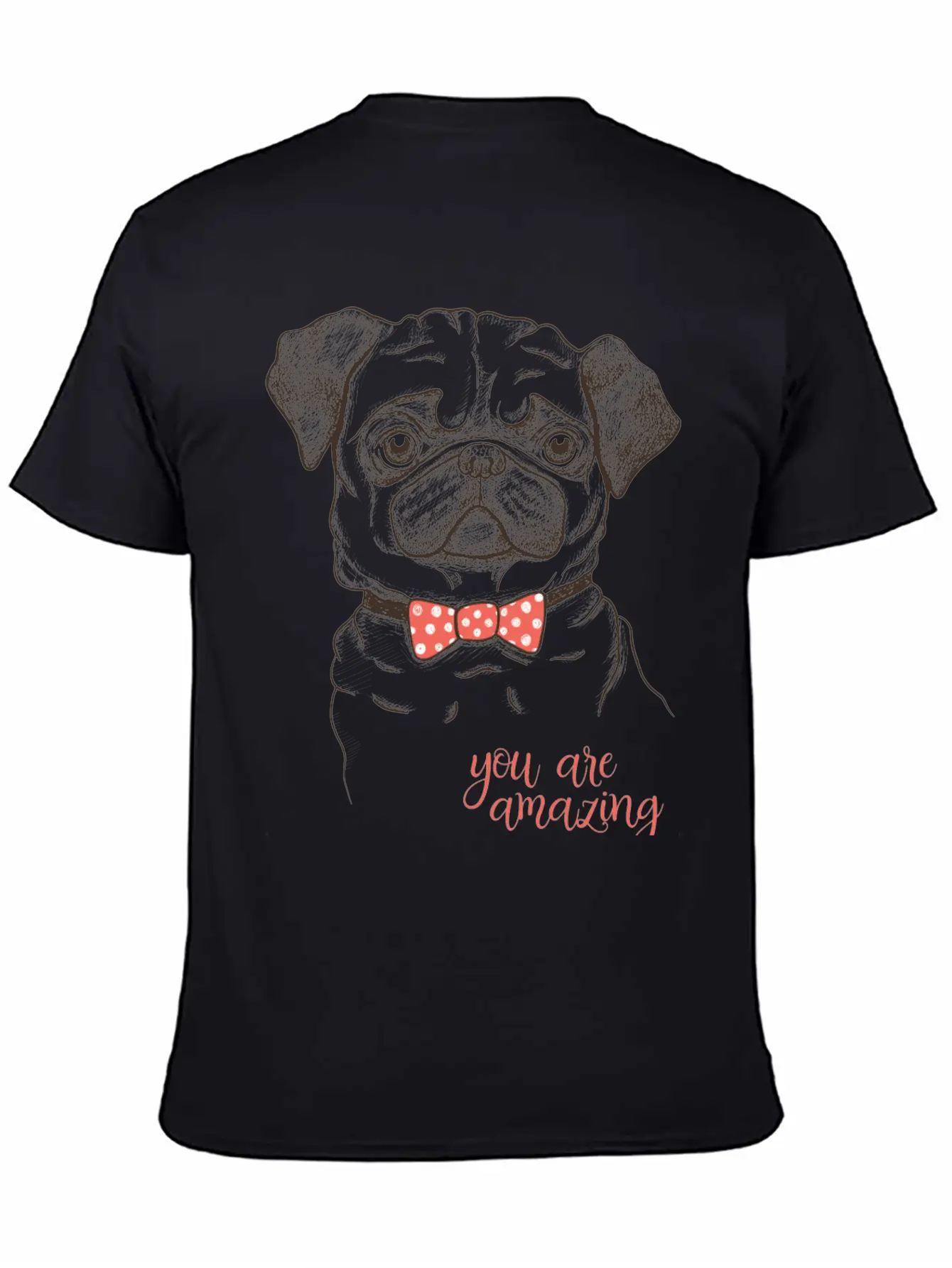 Pug Classic Cotton Tee – Unisex Comfort For Any Season