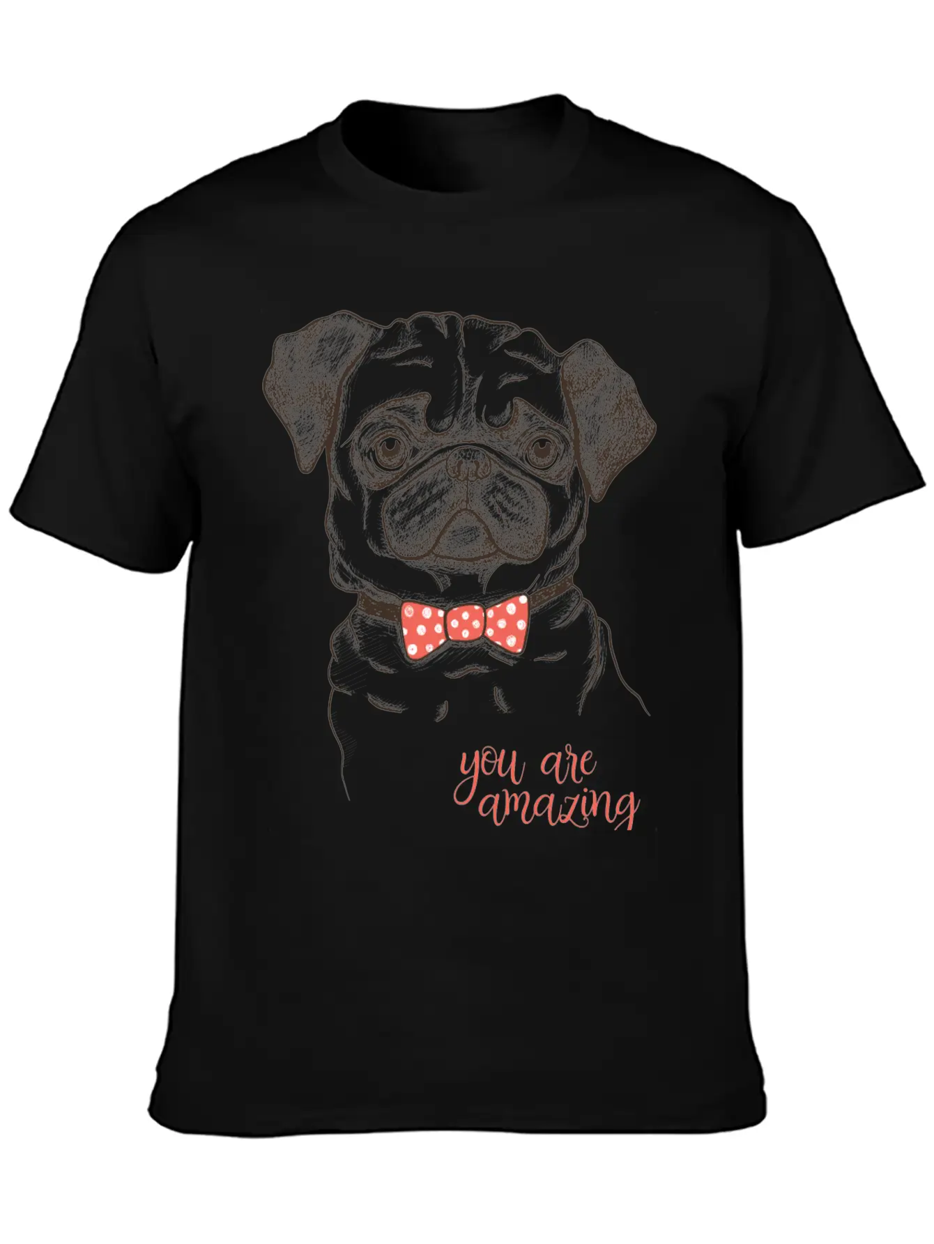 Pug Classic Cotton Tee – Unisex Comfort For Any Season