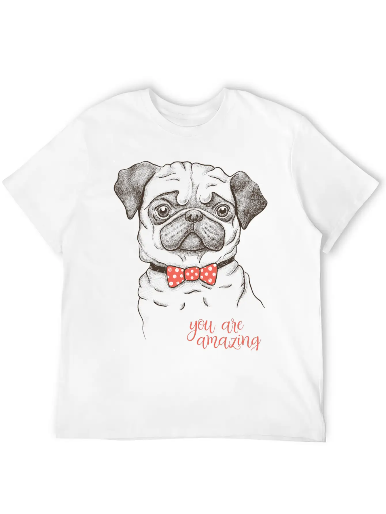 Pug Classic Cotton Tee – Unisex Comfort For Any Season