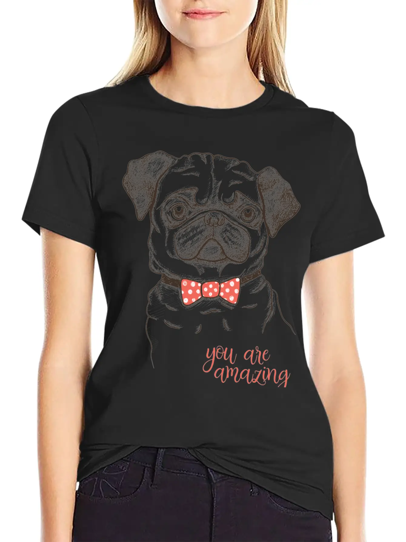 Pug Classic Cotton Tee – Unisex Comfort For Any Season