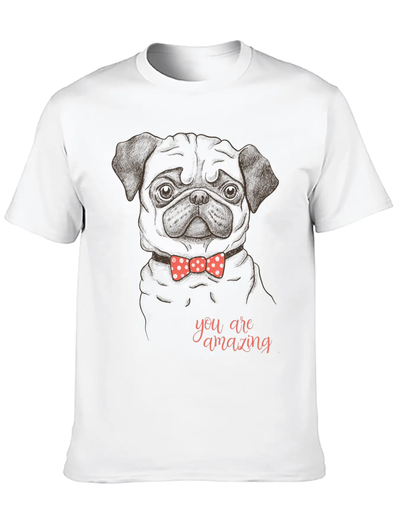 Pug Classic Cotton Tee – Unisex Comfort For Any Season