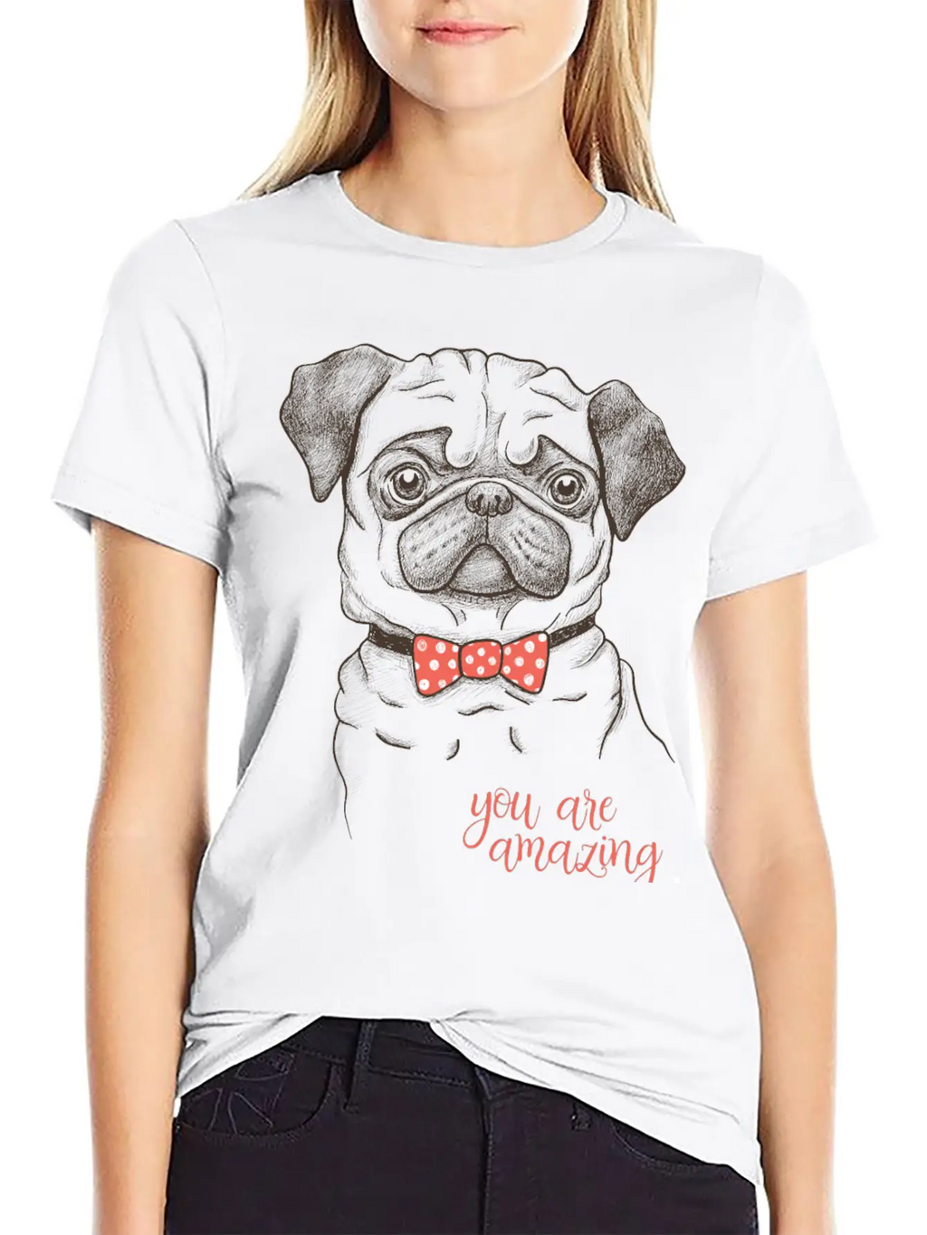 Pug Classic Cotton Tee – Unisex Comfort For Any Season