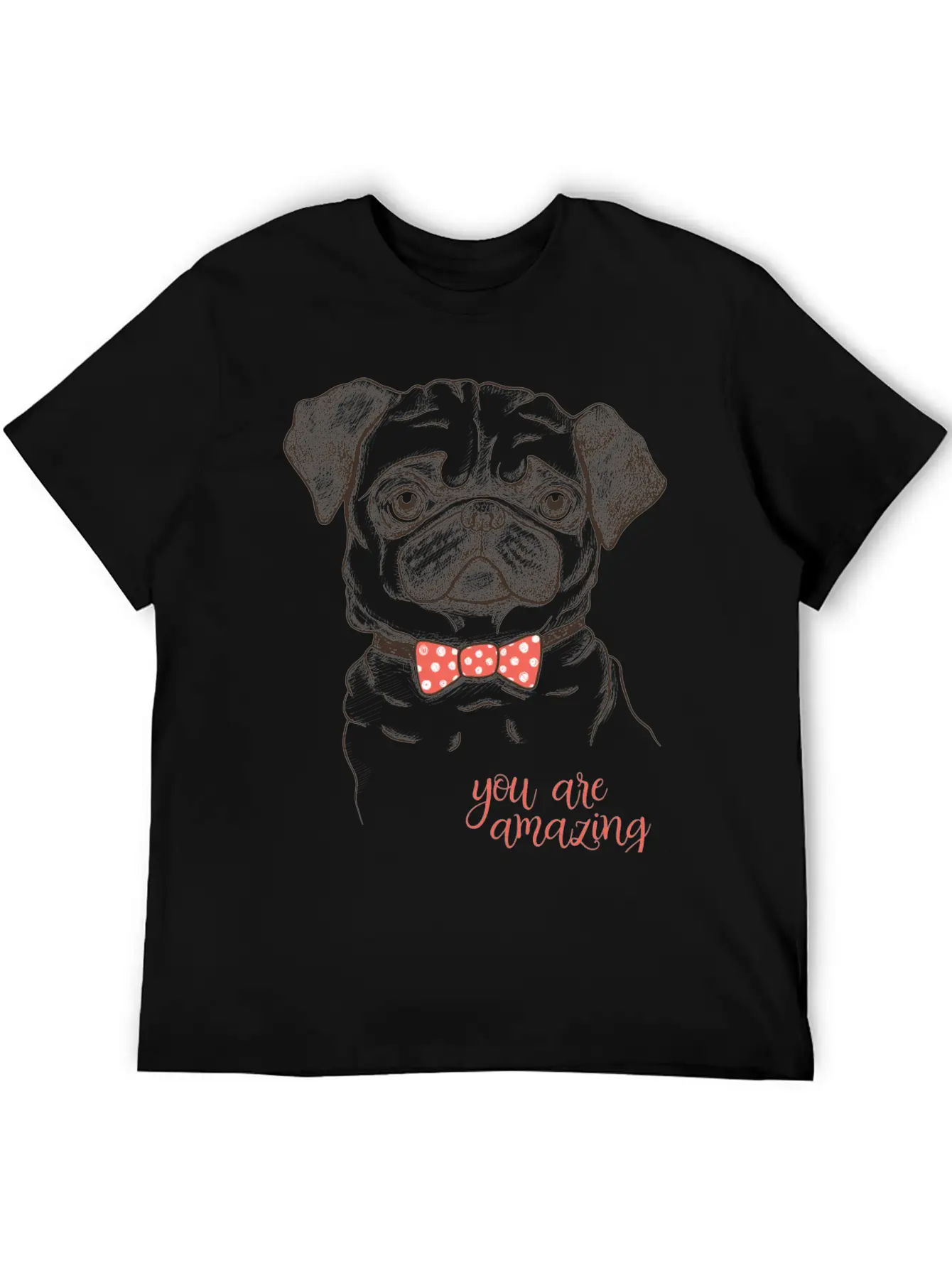 Pug Classic Cotton Tee – Unisex Comfort For Any Season