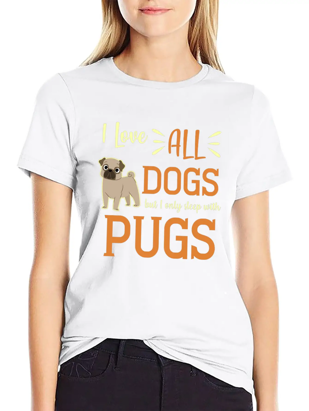 Pug Dog Pet Stuffed Animal Bark Pug Life Basic Graphic T-Shirt – Daily Comfort In Soft Cotton