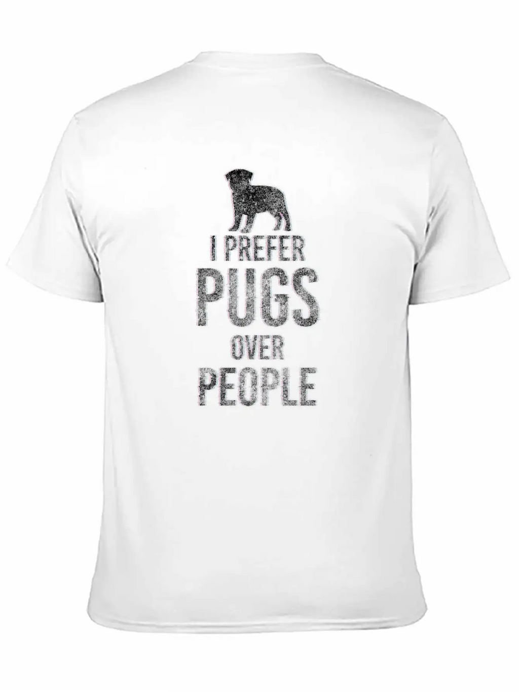 Pug Dogs Dog Dad Timeless Short Sleeve Tee – Comfy And Minimalist Design