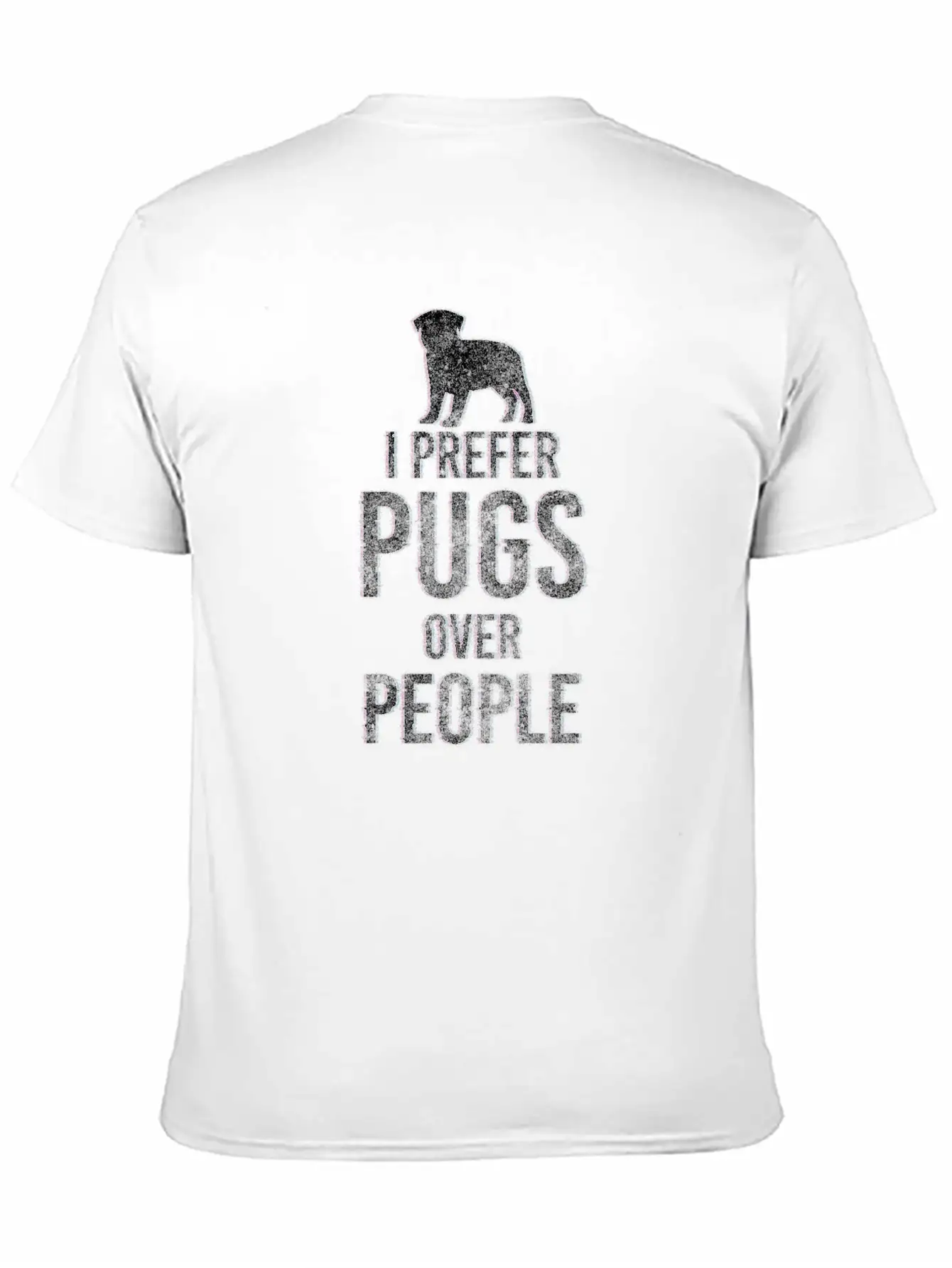 Pug Dogs Dog Dad Timeless Short Sleeve Tee – Comfy And Minimalist Design