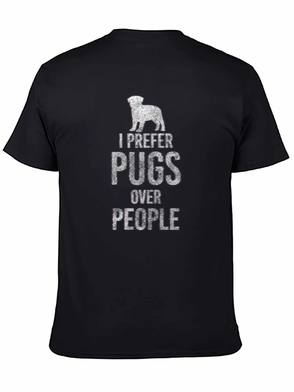 Pug Dogs Dog Dad Timeless Short Sleeve Tee – Comfy And Minimalist Design