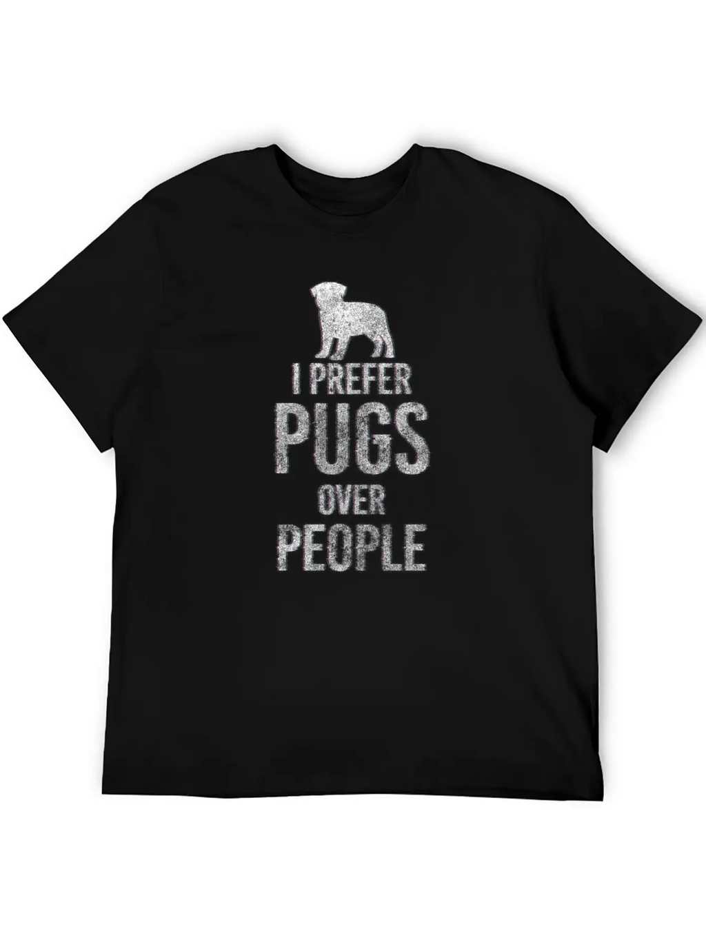 Pug Dogs Dog Dad Timeless Short Sleeve Tee – Comfy And Minimalist Design