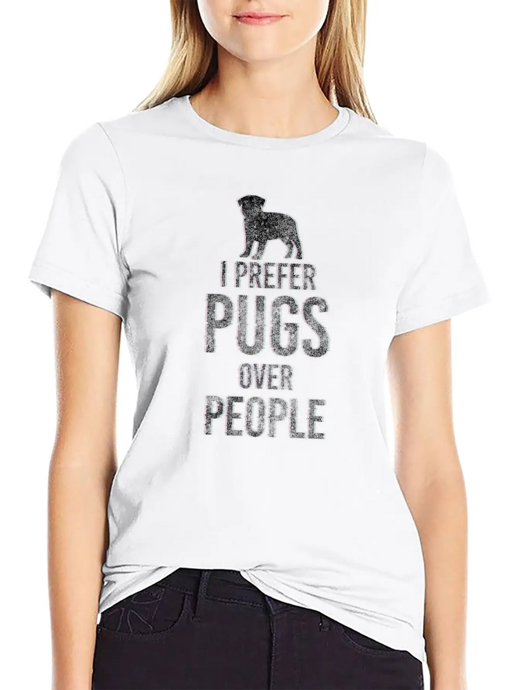 Pug Dogs Dog Dad Timeless Short Sleeve Tee – Comfy And Minimalist Design