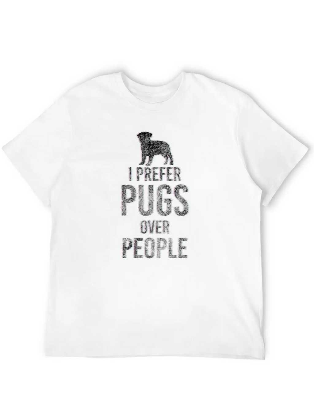 Pug Dogs Dog Dad Timeless Short Sleeve Tee – Comfy And Minimalist Design
