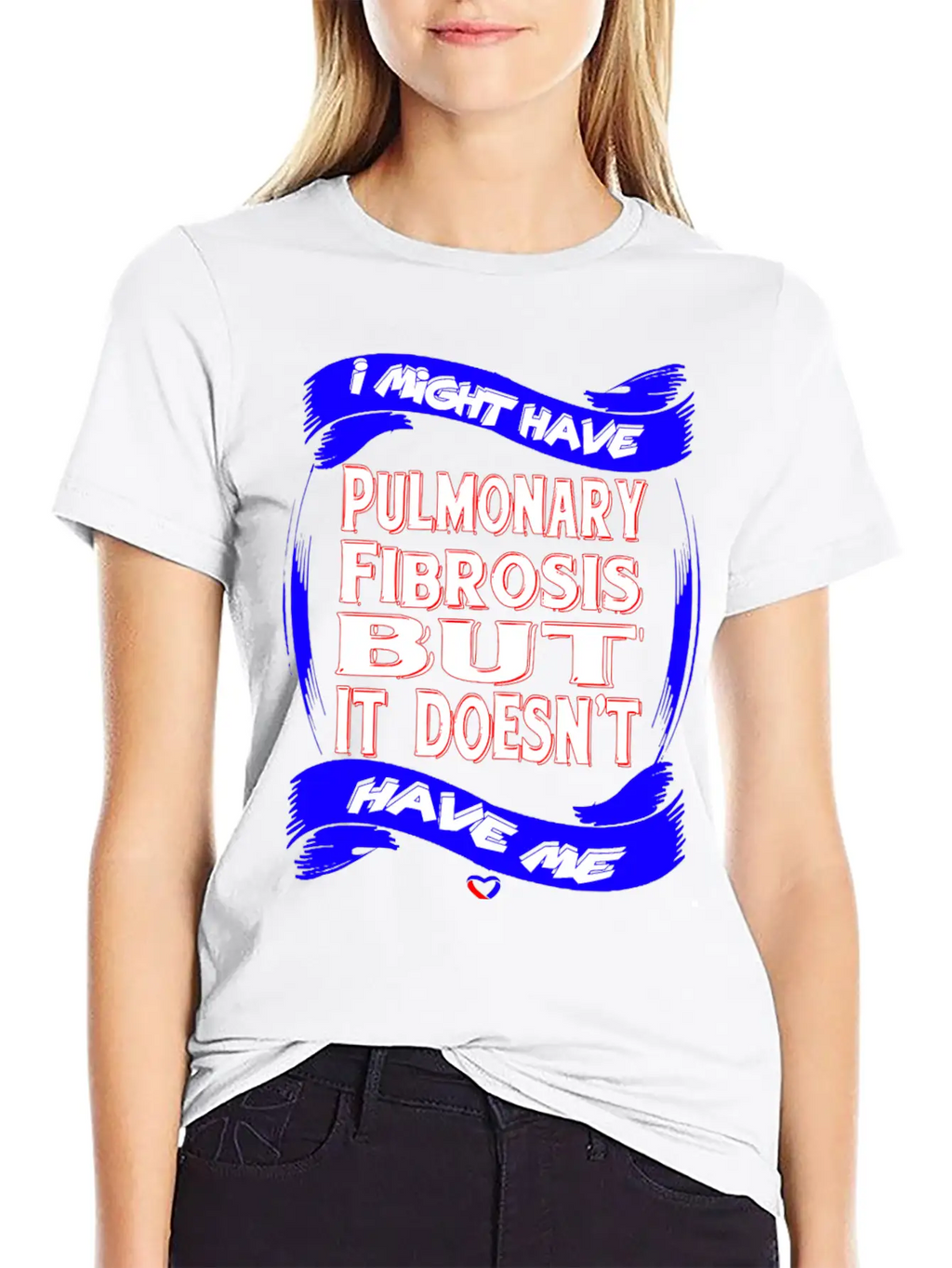 Pulmonary Fibrosis Awareness Stylish Everyday T-Shirt – Unisex Basic Cotton Tee