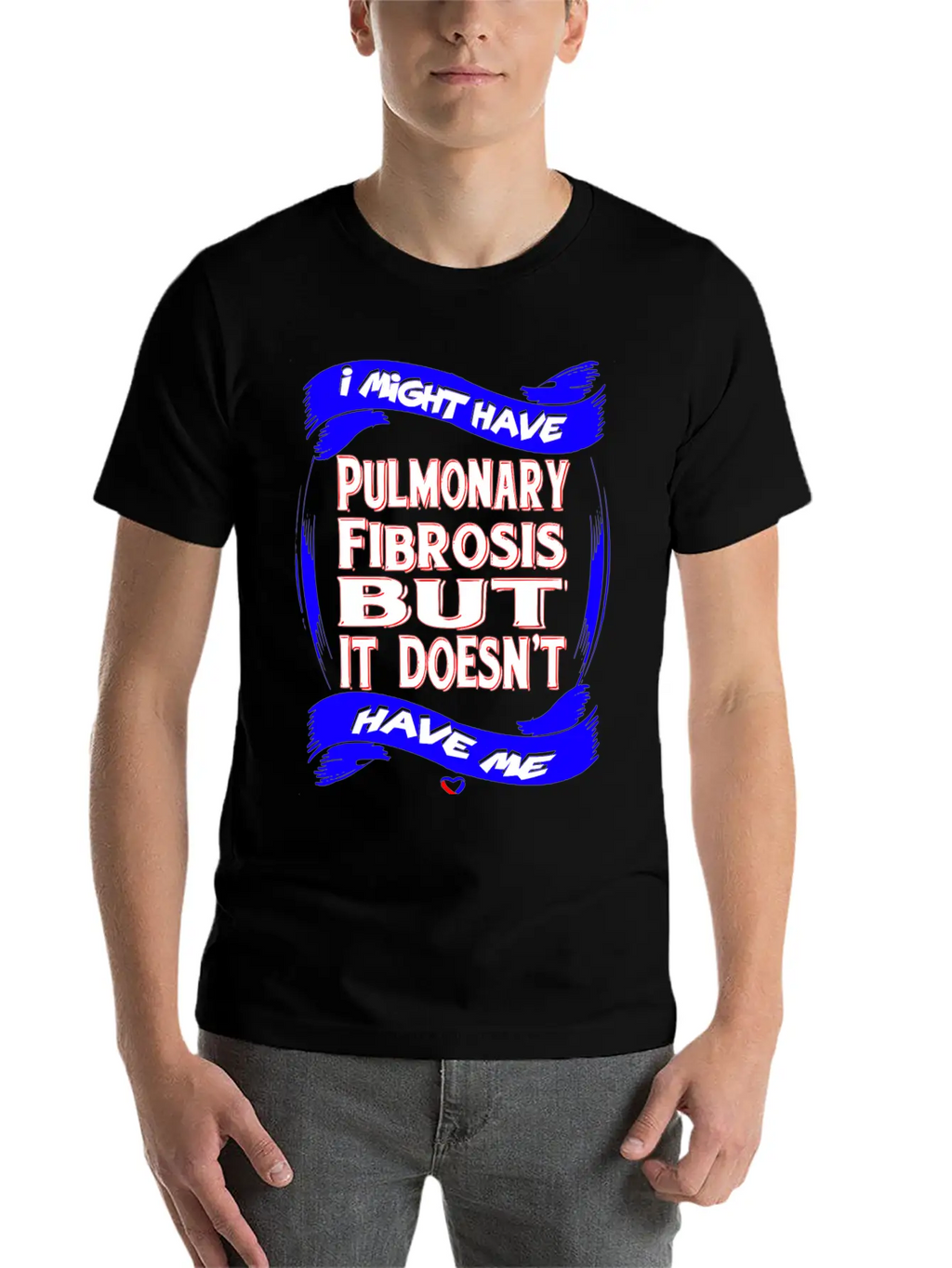 Pulmonary Fibrosis Awareness Stylish Everyday T-Shirt – Unisex Basic Cotton Tee