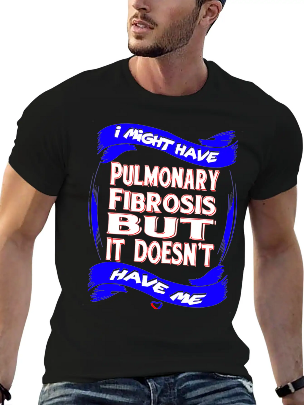 Pulmonary Fibrosis Awareness Stylish Everyday T-Shirt – Unisex Basic Cotton Tee