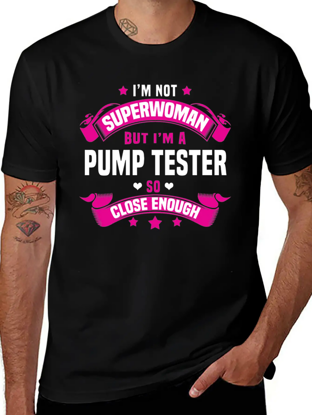 Pump Tester Breathable Soft Cotton T-Shirt – Timeless Casual Look