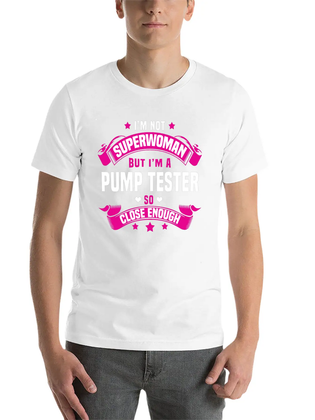 Pump Tester Breathable Soft Cotton T-Shirt – Timeless Casual Look