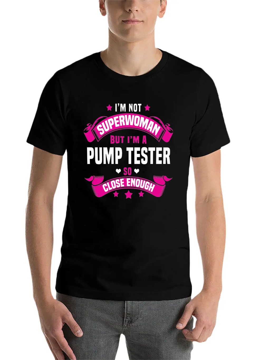 Pump Tester Breathable Soft Cotton T-Shirt – Timeless Casual Look