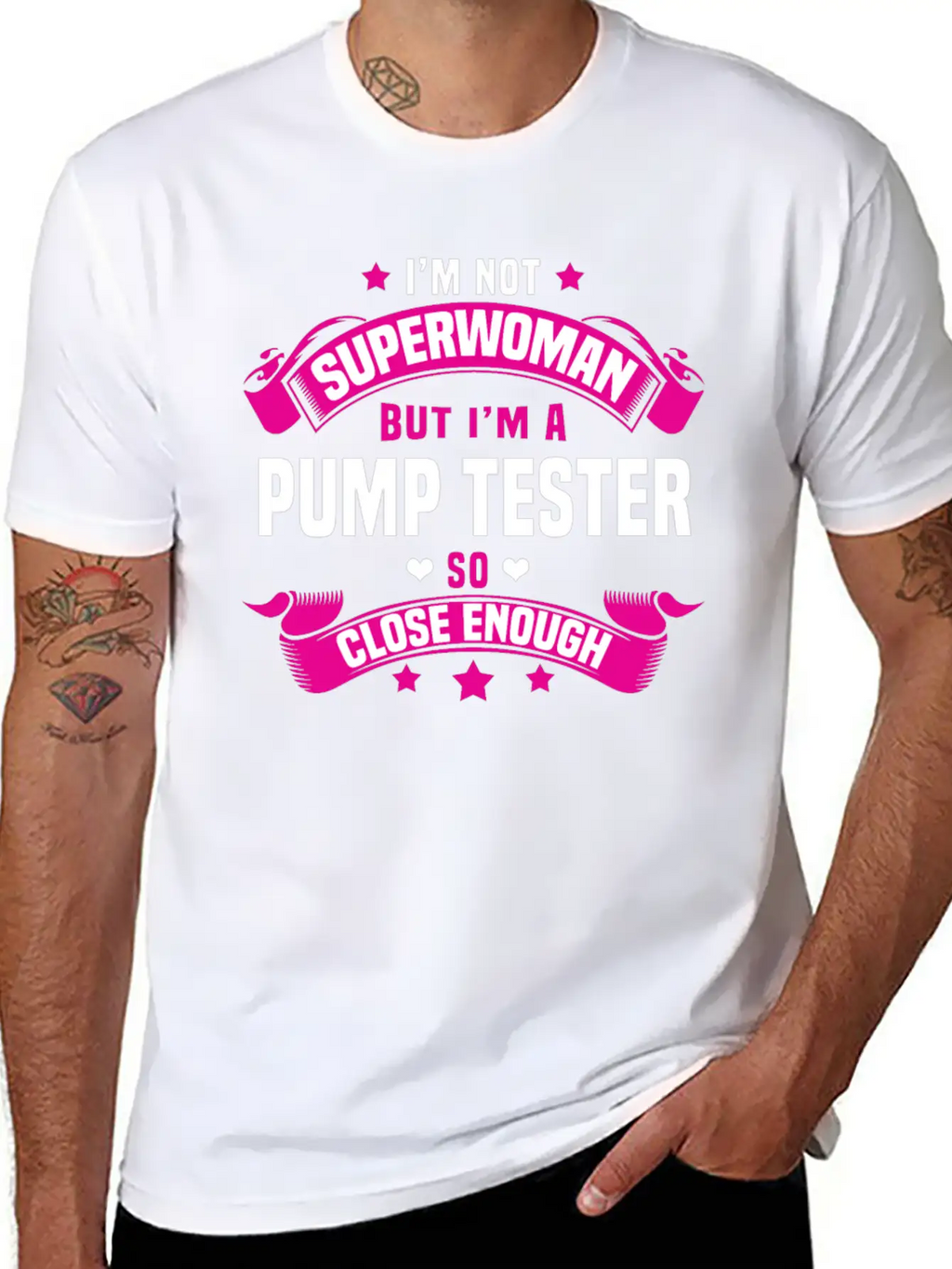 Pump Tester Breathable Soft Cotton T-Shirt – Timeless Casual Look