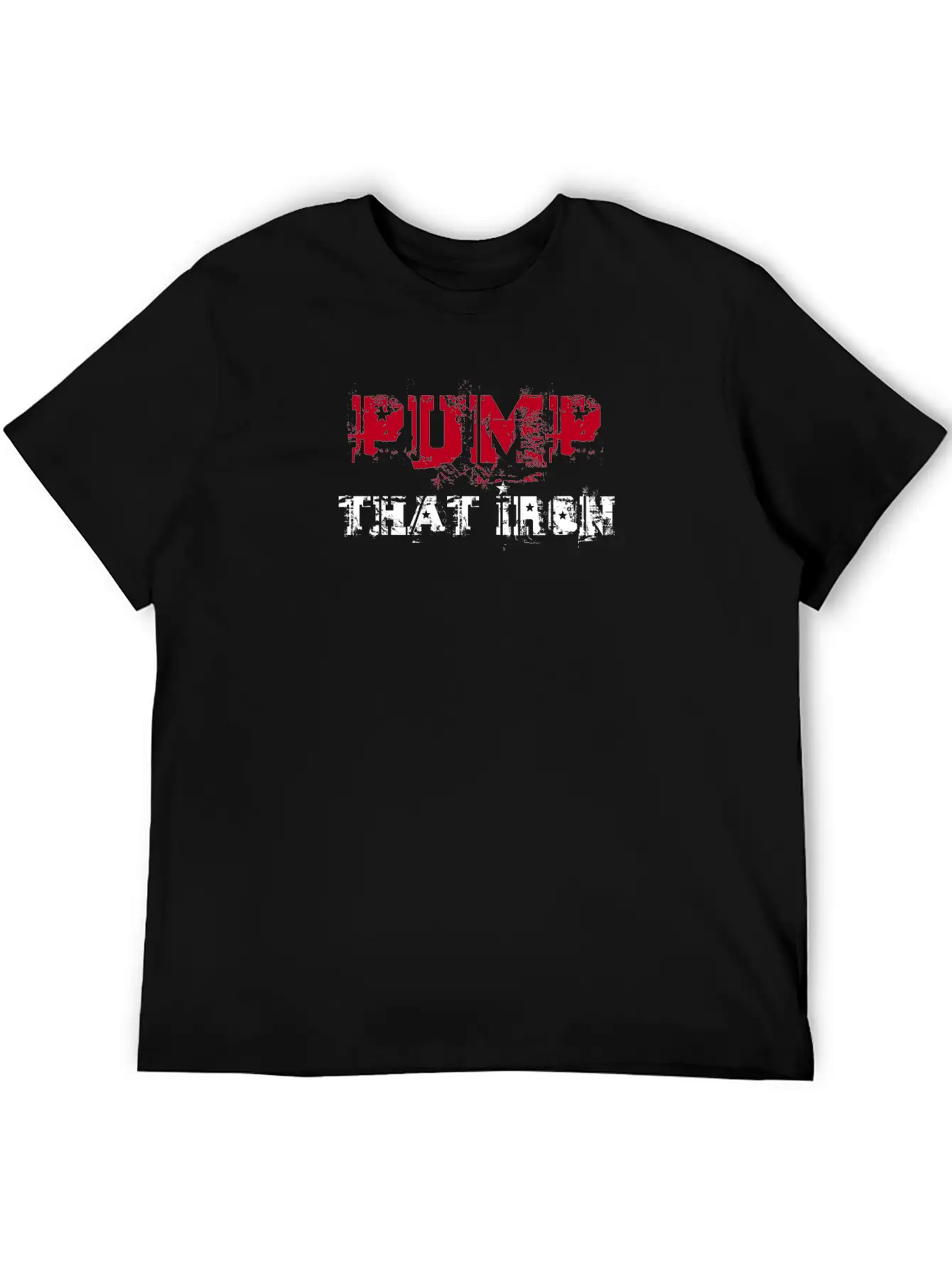 PUMP THAT IRON Breathable Graphic T-Shirt – Perfect For Casual Days