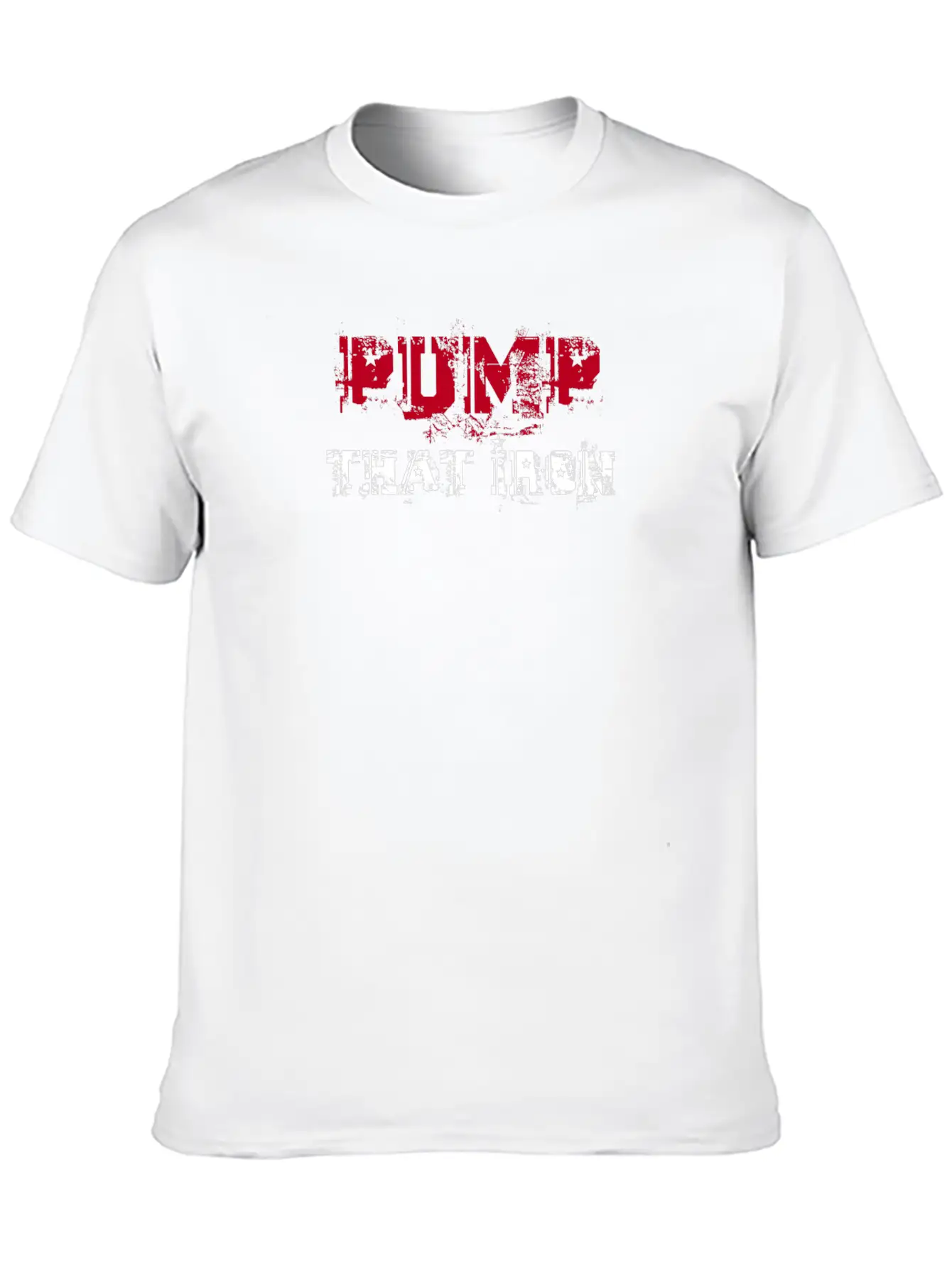 PUMP THAT IRON Breathable Graphic T-Shirt – Perfect For Casual Days