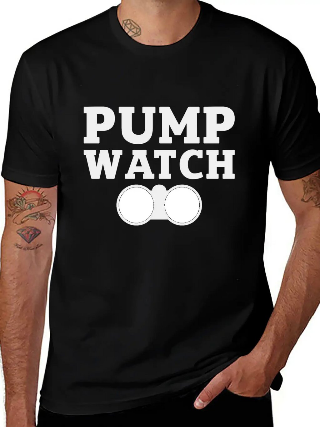 Pump Watch Gym Fitness Motivation Gift Breathable Soft Cotton T-Shirt – Timeless Casual Look