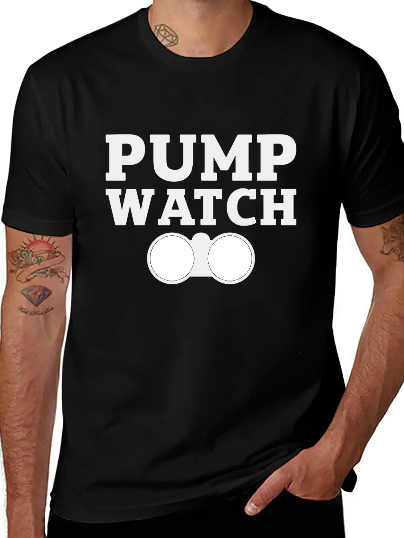 Pump Watch Gym Fitness Motivation Gift Breathable Soft Cotton T-Shirt – Timeless Casual Look