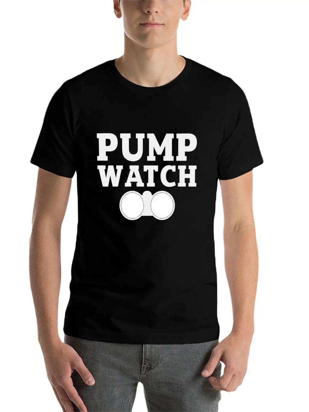 Pump Watch Gym Fitness Motivation Gift Breathable Soft Cotton T-Shirt – Timeless Casual Look