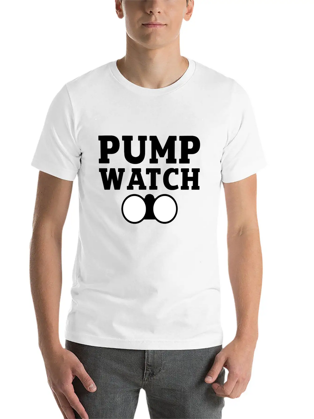 Pump Watch Gym Fitness Motivation Gift Breathable Soft Cotton T-Shirt – Timeless Casual Look