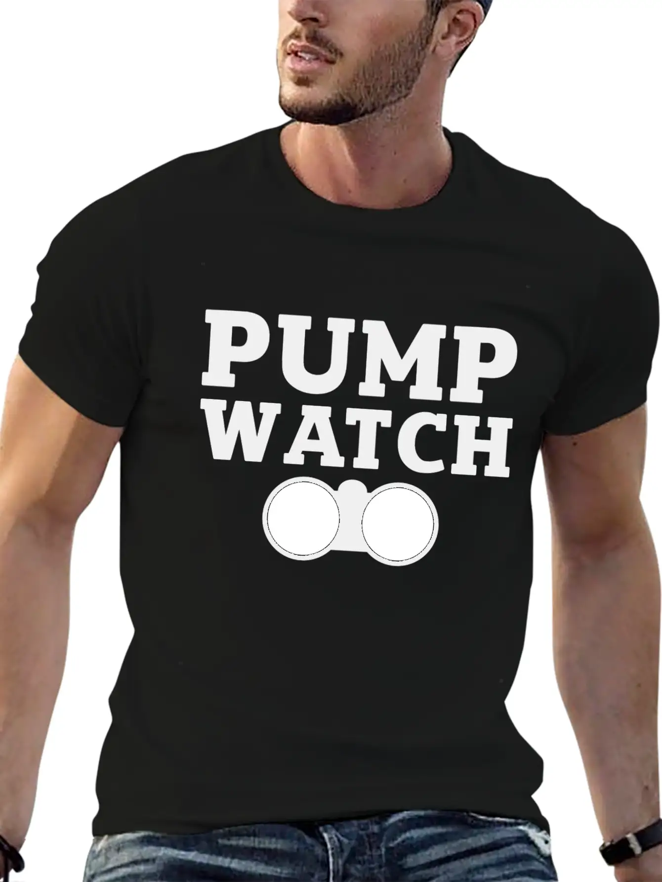 Pump Watch Gym Fitness Motivation Gift Breathable Soft Cotton T-Shirt – Timeless Casual Look