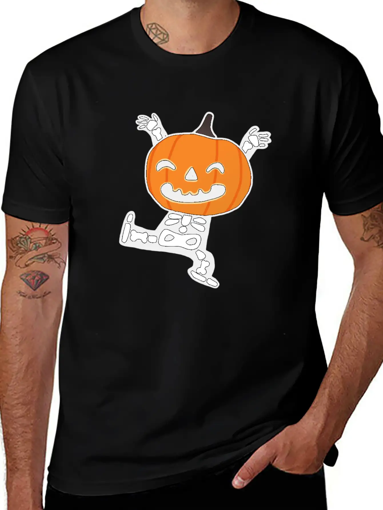 Pumpkin Classic Cotton Tee – Unisex Comfort For Any Season