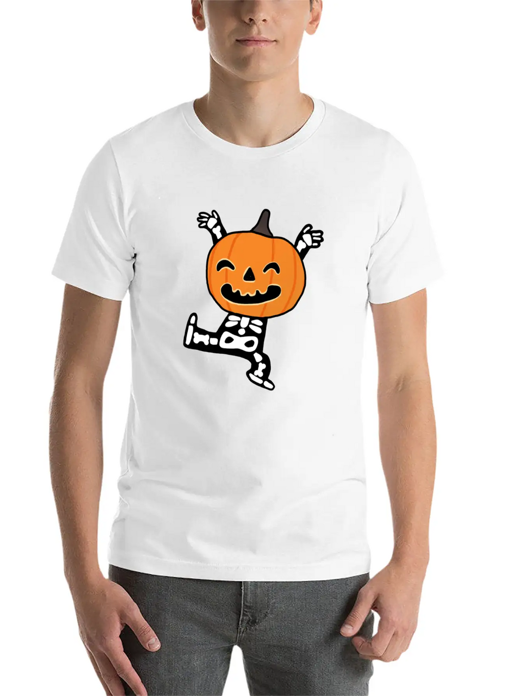 Pumpkin Classic Cotton Tee – Unisex Comfort For Any Season
