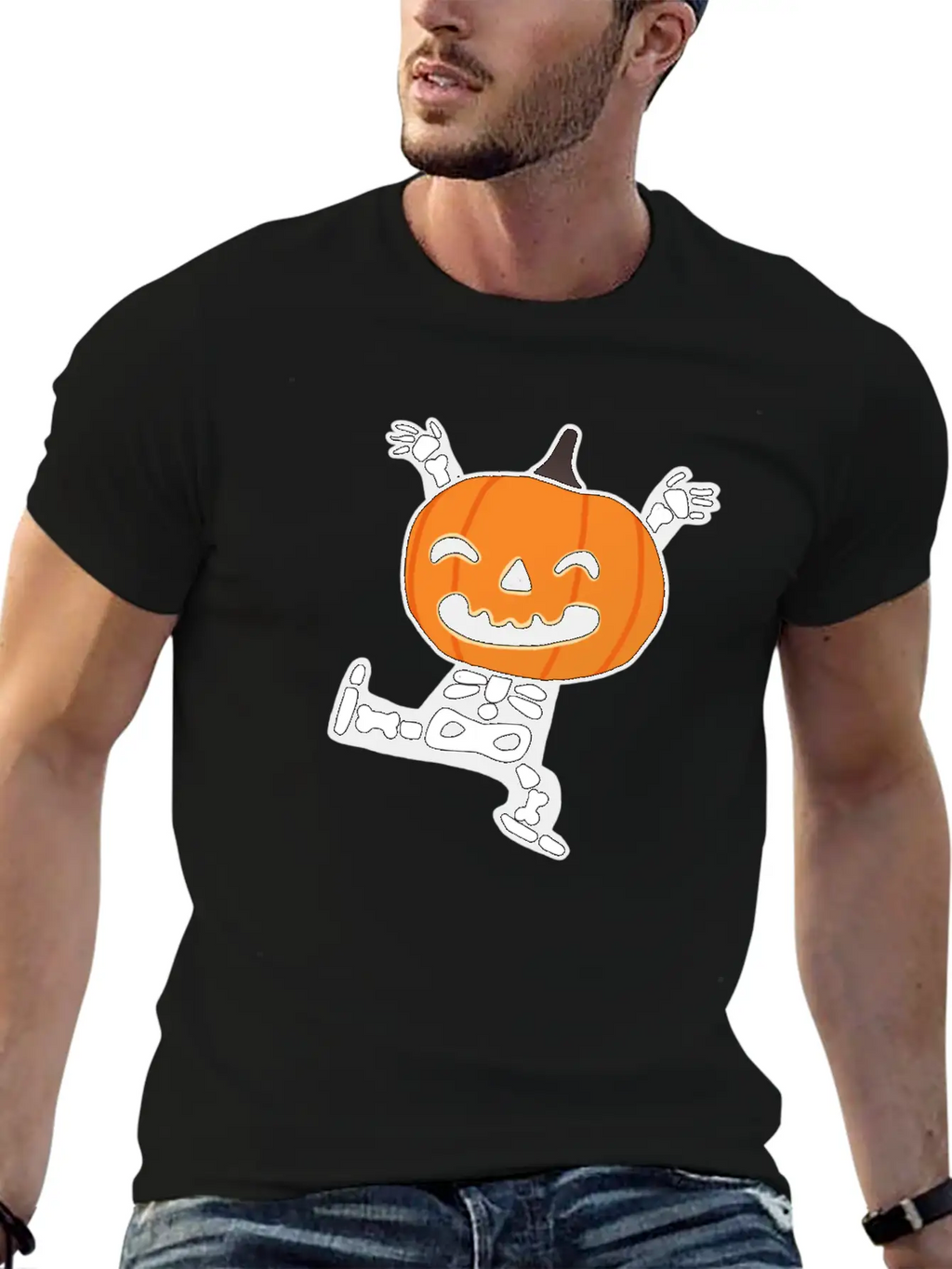 Pumpkin Classic Cotton Tee – Unisex Comfort For Any Season