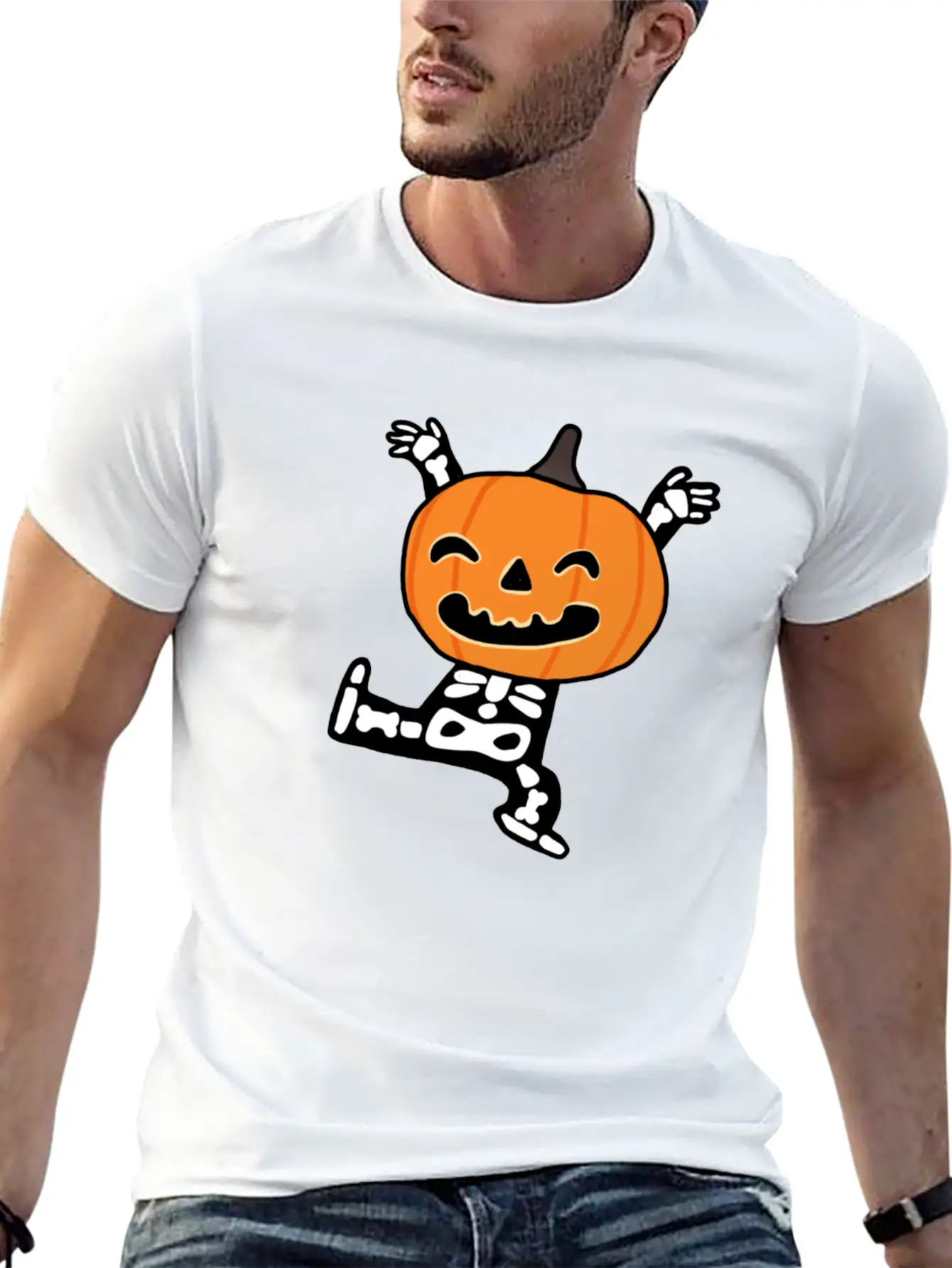 Pumpkin Classic Cotton Tee – Unisex Comfort For Any Season