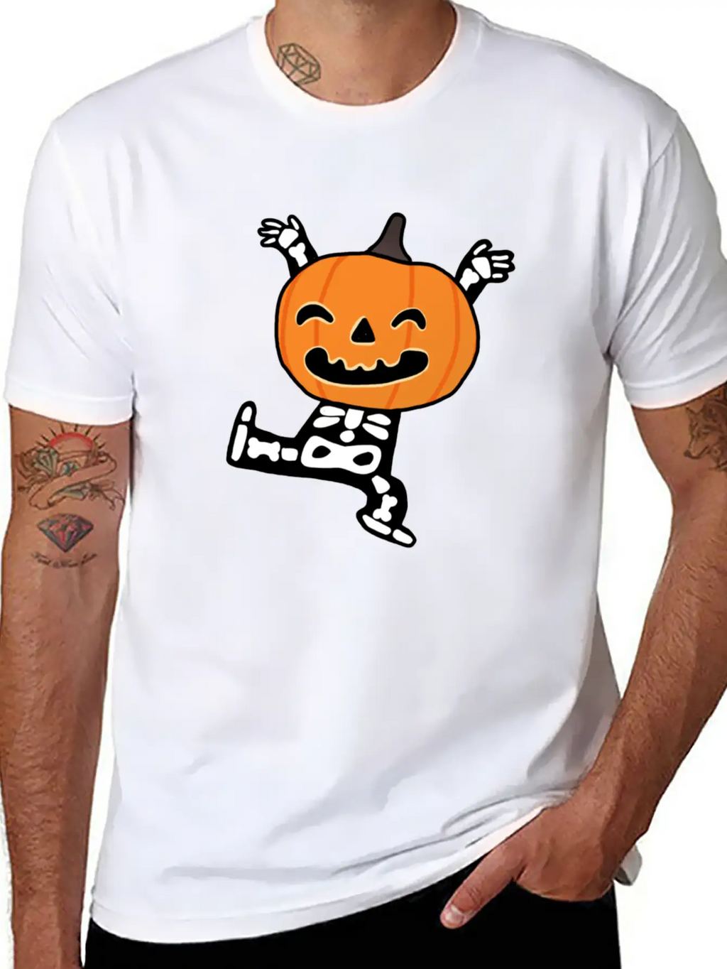 Pumpkin Classic Cotton Tee – Unisex Comfort For Any Season