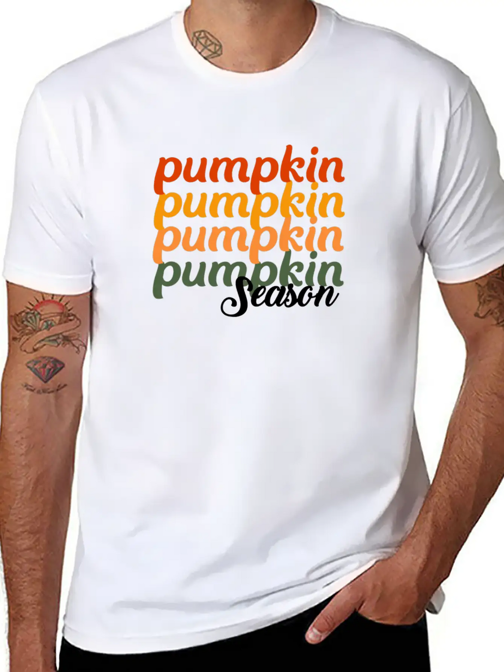 Pumpkin Season Unisex Casual T-Shirt – Clean Design For Daily Comfort